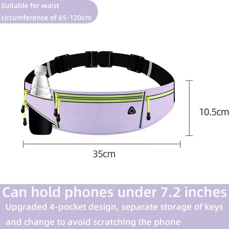 Laufausrüstung personalisierte Handytasche, 7-Zoll-Hüfttasche, ultradünne und multifunktionale Damen-Schlüsseltasche, mehrere Außentaschen