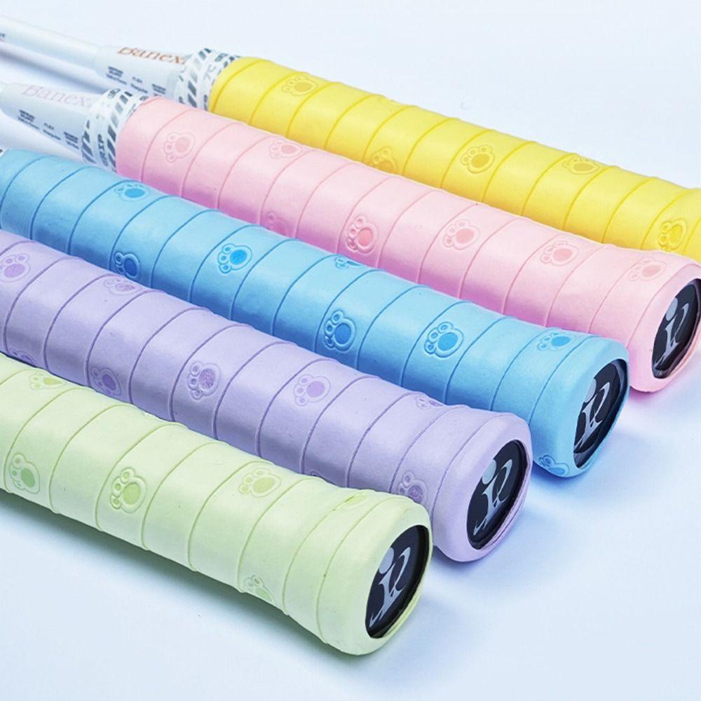 Non-slip Sweat-absorbent Hand Glue Cat Claw Racket Rubber Overgrip Badminton Racket Handle Grip