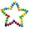 Children's Silicone Bee Suction Cup Building Blocks Toy
