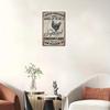 Funny Chicken Lady Retro Metal Signs Vintage Sign Funny Wall Art Interior Decoration Metal Poster For Farm Barn Home Bar Cafe