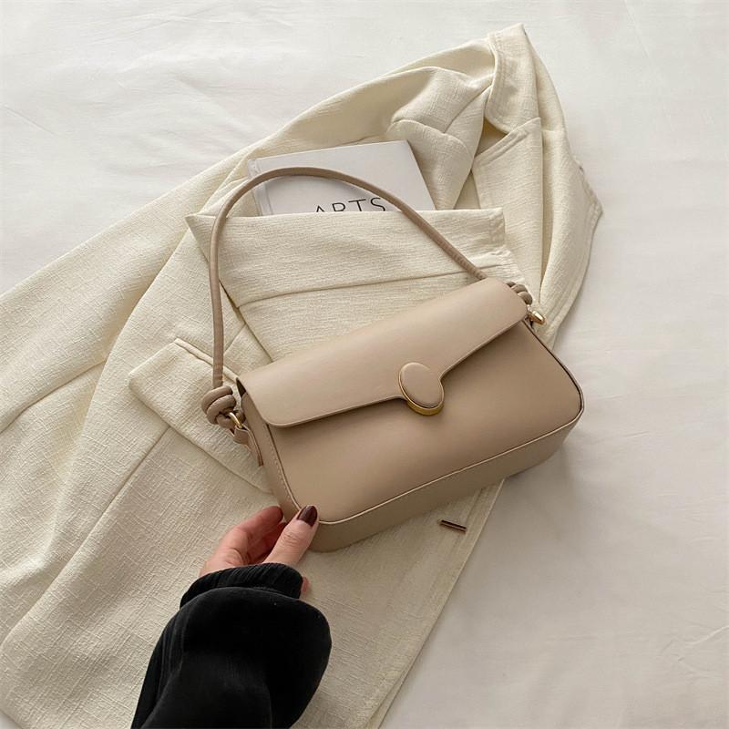Stylish Korean Small Shoulder Bag For Women 2024 Trendy Chic Casual Crossbody