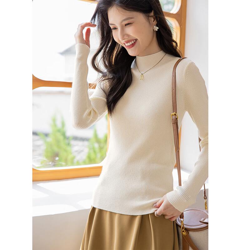 

Mocana Women s Elegant Long-Sleeve Knit Sweater MKNJD2613 One Size