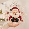 Funkelndes Edelstein-Kunstprojekt Weihnachts-Faux-Perlen-Malerei Sonnenfänger-Set, Acryl-Schneeflockenförmige Platte mit Spitze Kreatives Geschenk für Frauen Kante, 3D