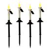 Waterproof Solar Candle Light Flameless With Candlesticks Holders Solar Garden Light Dual-purpose LED Candles LED Solar Lamp