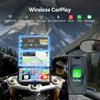 OTTOCAST C6 Wireless CarPlay Android Auto Motorcycle Screen with DVR TPMS IP67 Waterproof 6 inch Motorcycle Touchscreen