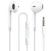 Wired Earphones with Can Make Volume Stereo White Microphone, Calls, Control, Earphones, 3.5mm Jack, Headphones,