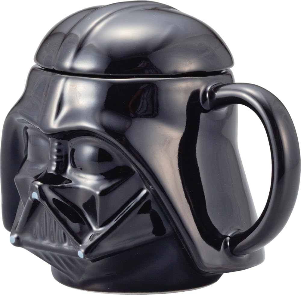 SunArt Darth Vader 3D 13 x 13 270 Perfekt als Geburtstagsgeschenk "Star Wars" Tasse, cm, ml, Schwarz, SAN5003-2,