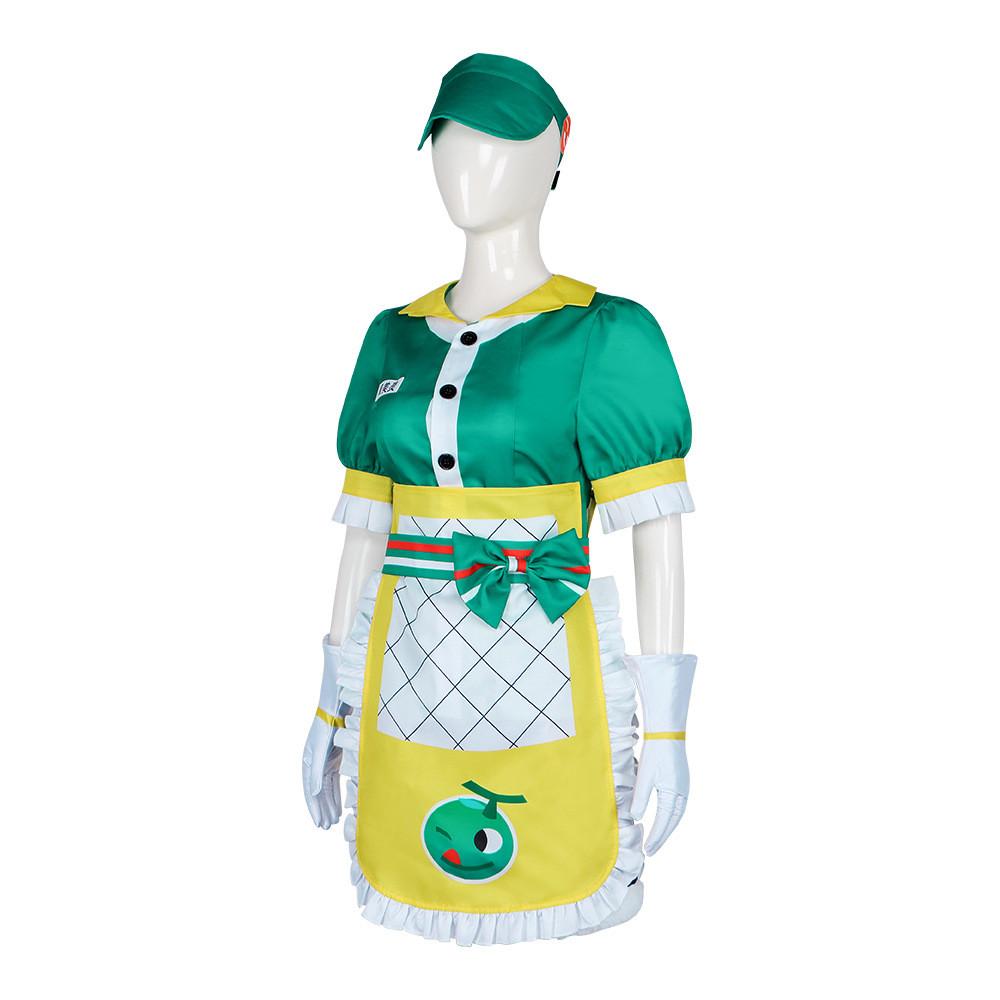 Overwatch Zhou Meiling Cosplay Costume For Halloween Anime Game Role Play Celebrations