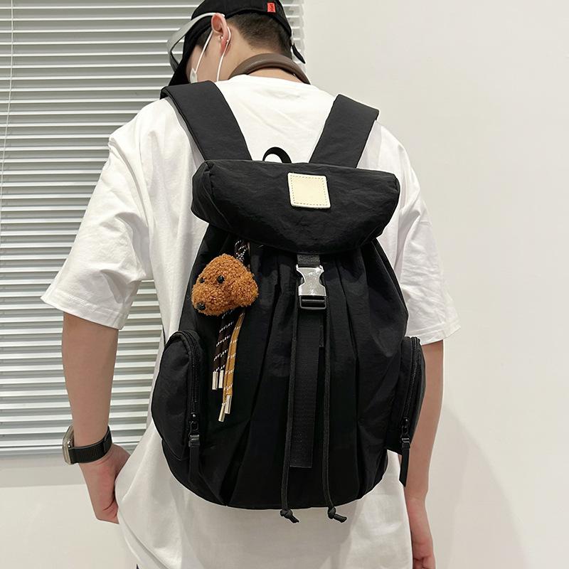 Nylon Backpack Anti-splashing Large-capacity Men's and Women's Leisure Travel Ultra-light Backpack