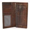 Vintage 3D Drachen Muster Brieftasche Herren echte Brieftasche lange Bifold Brieftasche Kartenhalter Geldbörse