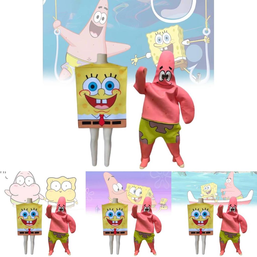 Urocza Różowa Rozgwiazda Dla Dorosłych z Motywem Spongebob Kanciastoporty