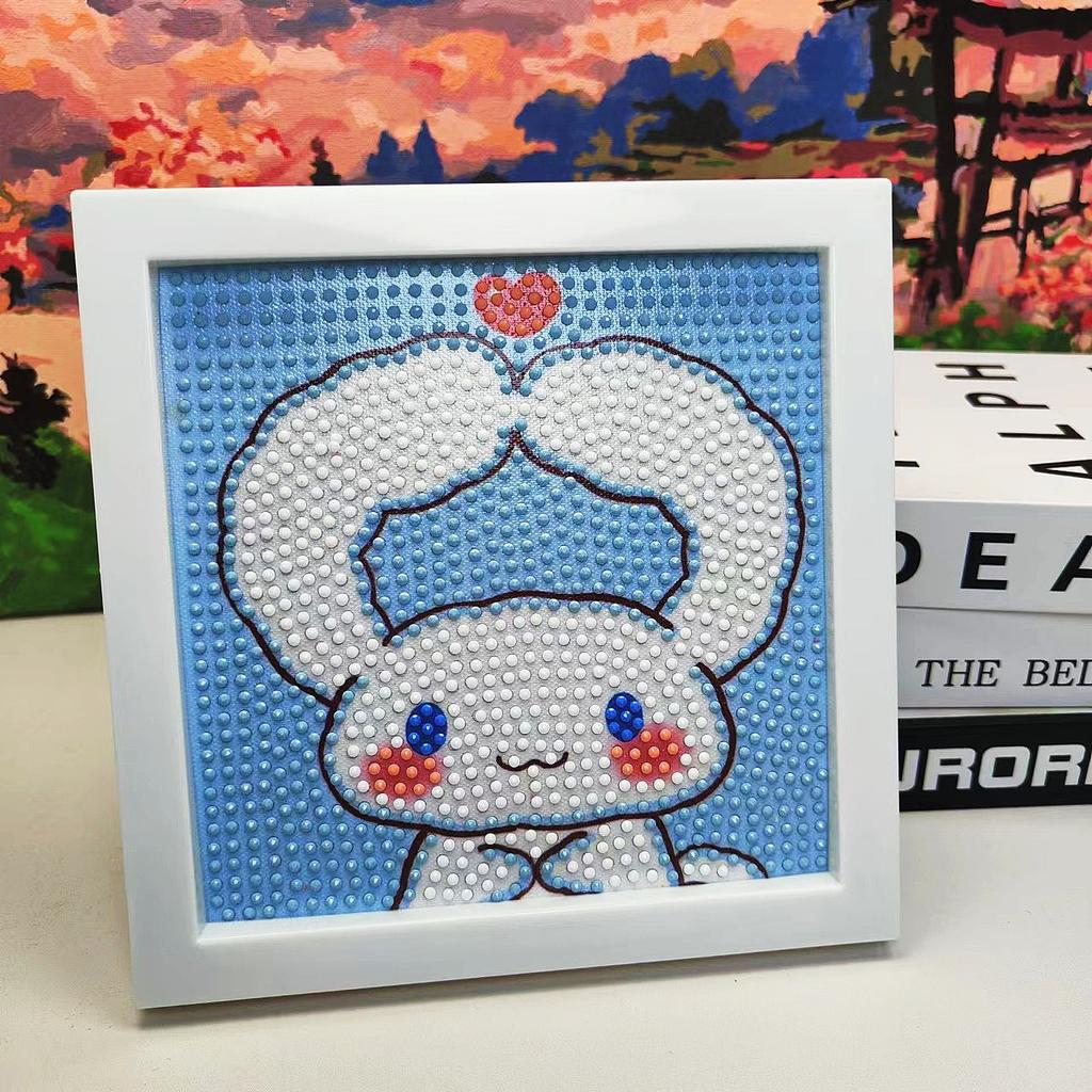 Children'S Diamond Painting Handmade Diy Masonry Painting Cartoon Diamond Sticker Bedroom Living Room Decorative Painting Photo Frame
