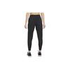 Nike Calças de Treino Dri-FIT Swoosh Run de Cintura Alta e Perna Reta Femininas Pretas DX0955-010