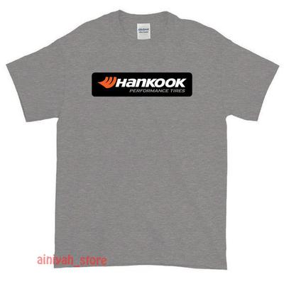 T-Shirt New HANKOOK TIRE Logo Men's Funny T-Shirt USA Size S-XXL