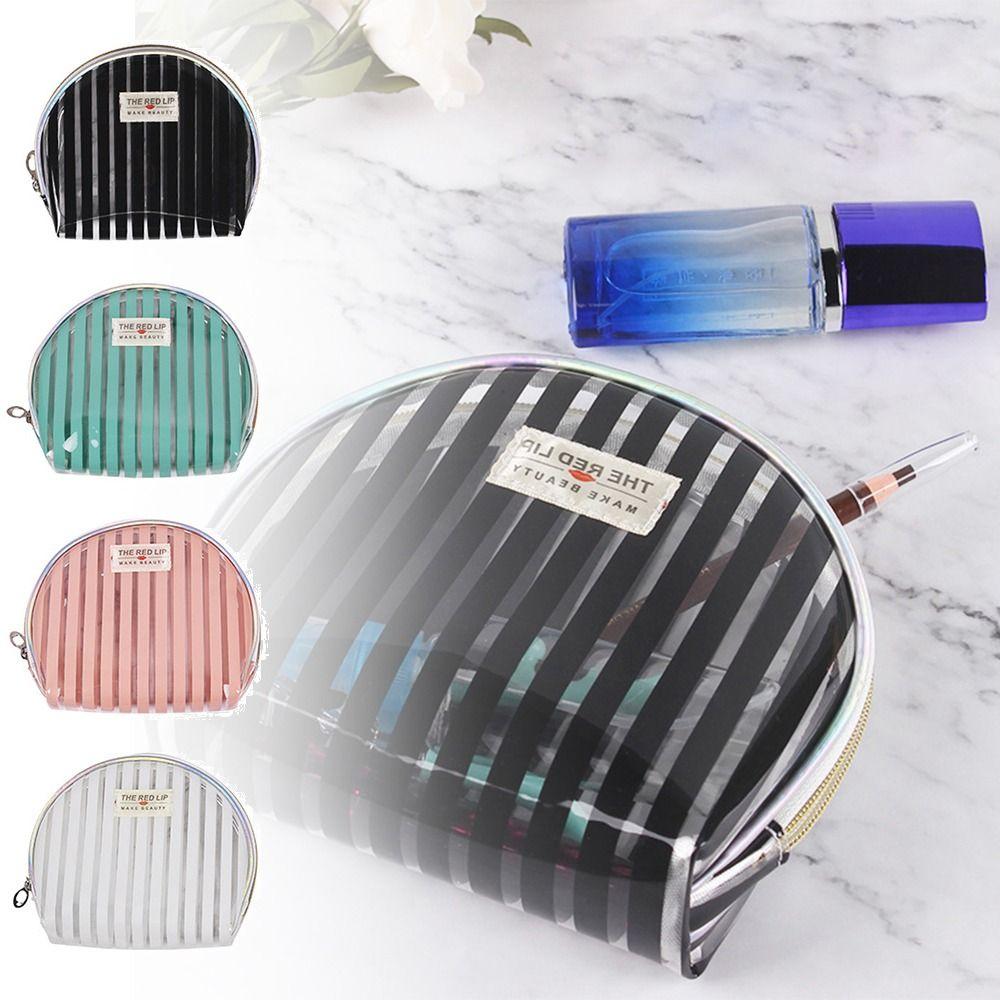 

Multicolor Transparent Toiletries Bag PVC Makeup Bag Travel Organizer Bag Travel Gym Travel