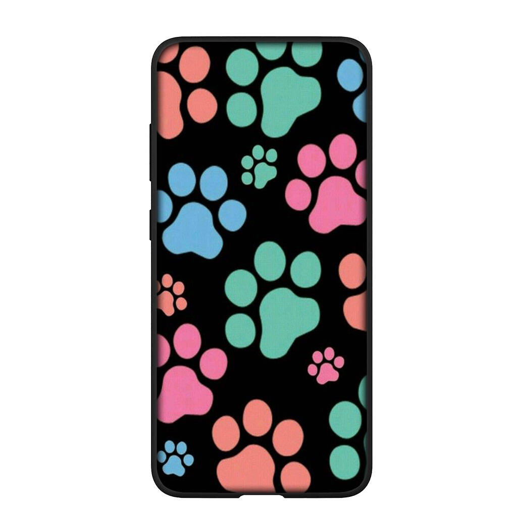 Phone Case for iPhone 17 16 15 Plus X XR 16E Huawei P30 P20 Lite Redmi Note 14 12 11 13 Pro Max OPPO A60 A80 A40 A18 A38 A54 Cartoon Dog Paw Cat Cover