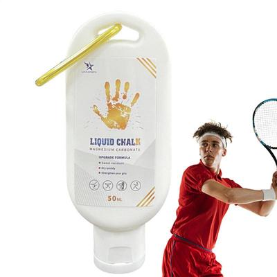 50/100/200ml Płynna Kreda Sportowy Proszek Magnezowy Fitness Podnoszenie Ciężarów Krem Antypoślizgowy Chwyt Podnoszenie Ciężarów Siłownia Moc