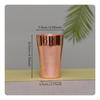Copper Tumbler Thickened Wall Handmade Cup Unique Design for Bar, Home without Handle