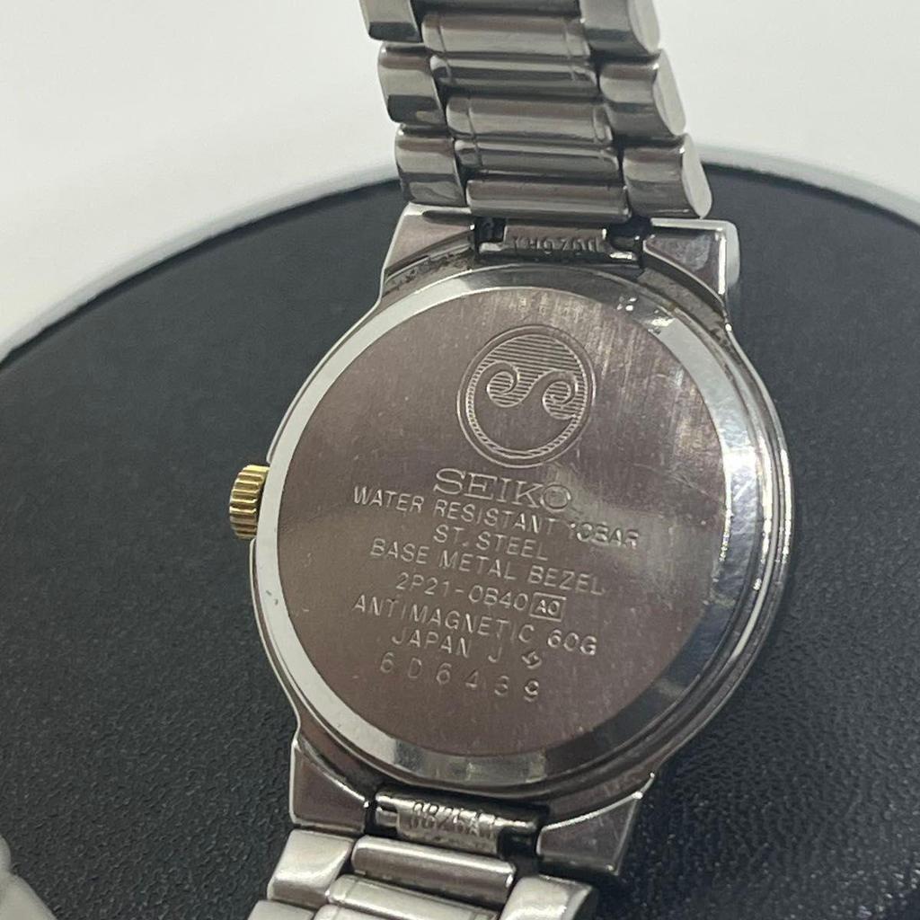 Used SEIKO SPIRIT Seiko Spirit Ladies Watch Quartz Combi Color