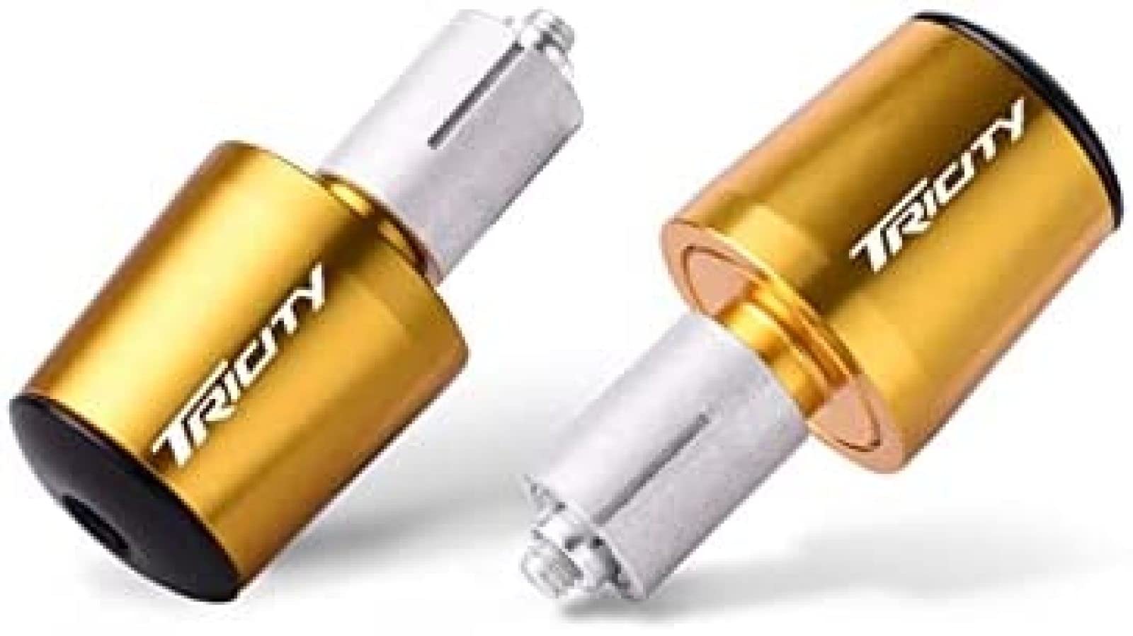 DSMBKS Motorcycle Grips Handlebar End Handlebar Grip Cap Anti-Vibration Plug золотой