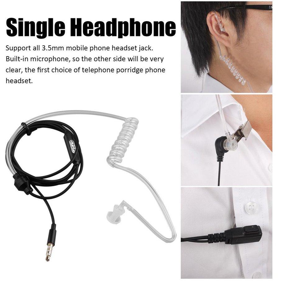 Professional Secret Service Air Tube 3,5 mm Anti radiazioni Cuffie per  telefoni cellulari Auricolari cuffie con tubo dell'aria KY-011 acquista in  modo economico — spedizione gratuita, recensioni reali con foto — Joom