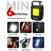 Double-Sided Magnetic Keychain Light: Super Bright, Durable, Multi-Functional for Camping & Outdoor Use
