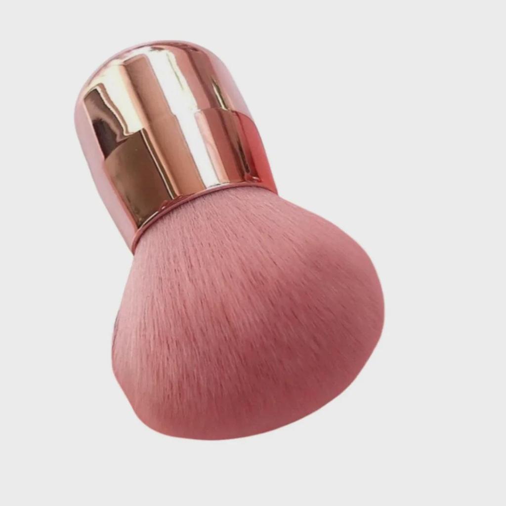 Velký, měkký, nadýchaný štětec na make-up ve tvaru houby - nerozmazávající se tvářenka a aplikátor báze