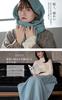 Little&More Women's Cashmere-Touch Stole/Scarf (Black)