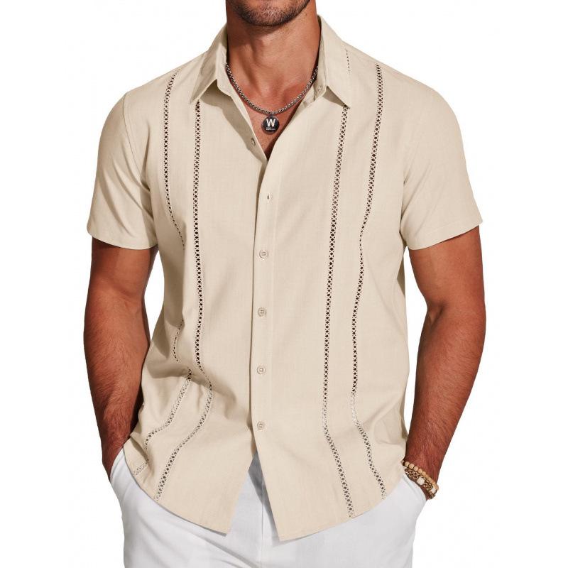 Men's 3D Printed Hawaiian Short Sleeve Vacation Shirt