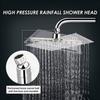 Xiaomi 1pc 8inch Rain Shower Head 304 Stainless Steel Square Top Spray Ultra-Thin High-Pressure Easy Install for Bathroom