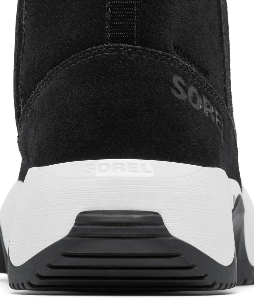 Sorel Kinetic Impact Short Boots NL5196 Women's Size 24.0cm Black, Sea Salt