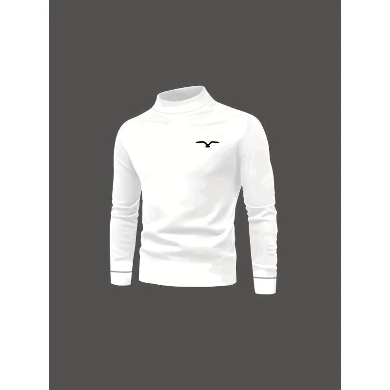 

Slim Fit Men s Long Sleeve Tee XXL белый