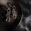 Korean Celebrity 2022 Trendy 925 Silver Drop Earrings - Elegant, Long, Slimming Design for Women