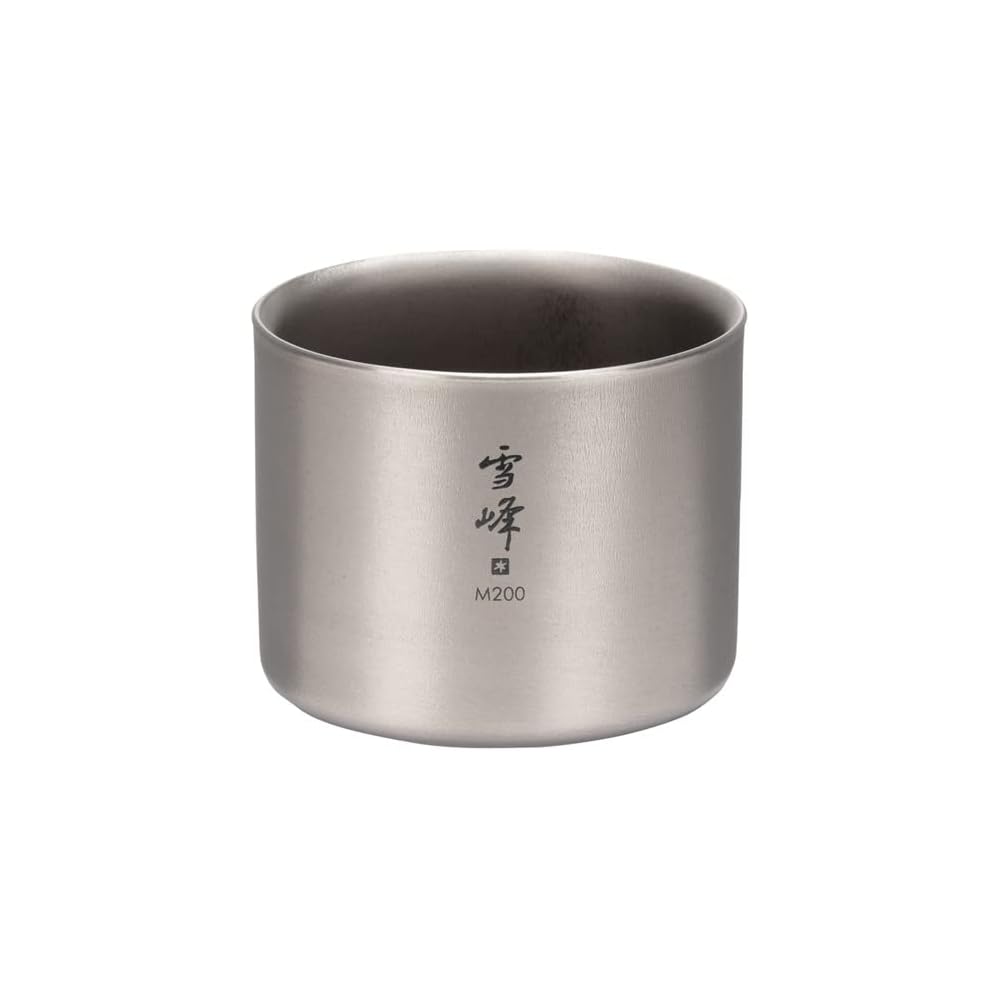 Snow Peak Stacking Mug Snow Peak M200 TW-128 Lightweight Durable Outdoor Drinkware