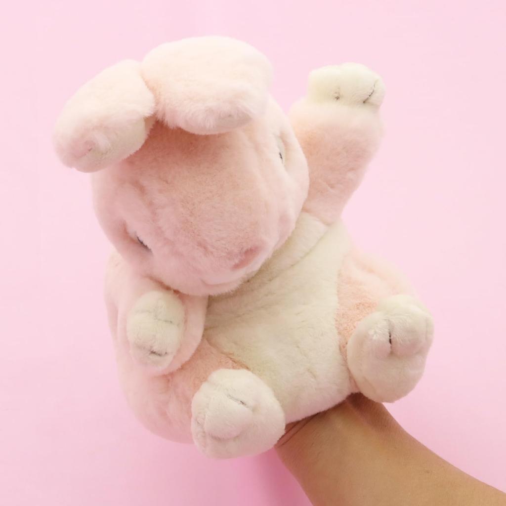 Take Off Hand Puppet Rabbit (Pink)