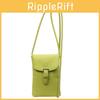 Pu Small Crossbody Bag For Women With Lock Closure Urban Casual Smartphone Purse