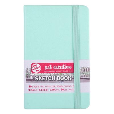 Sketchbook 9x14 Cm - 80 Sheets - 140g - Mint - Royal Talens