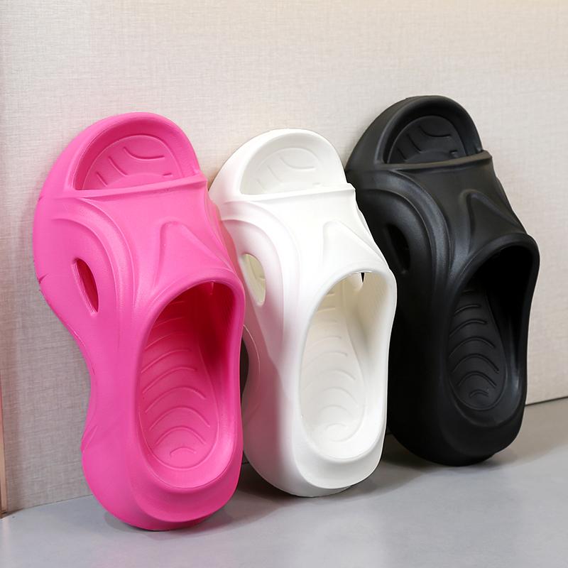 Fashion Thick Platform Eva Flip Flops For Women 2025 Summer Clip Toe Non Slip Beach Sandals Woman Comfortable Soft Sole Cloud Slippers