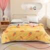 Factory Price Silk Blanket Silky Cooling Thin Quilt Summer Blanket Can  Machine-Wash Single/Queen/King Size