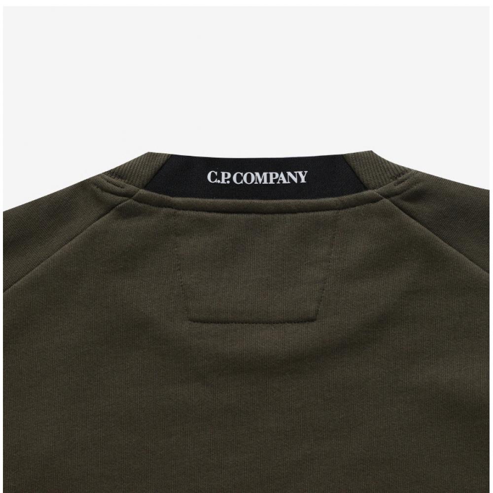 Cp Company 16cmSS022a 005086w 683 Diagonal LenS Waffen Men S SweatShirt