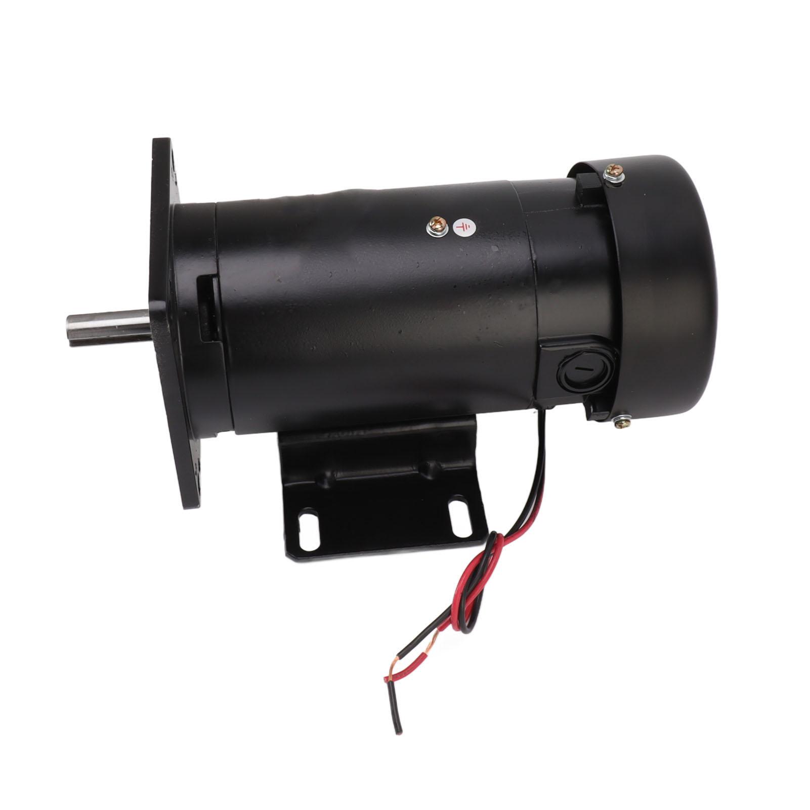 Motor de imán permanente DC220V 500W Velocidad ajustable CW CCW Motor eléctrico Refrigeración por ventilador de 6 aspas 3600 RPM