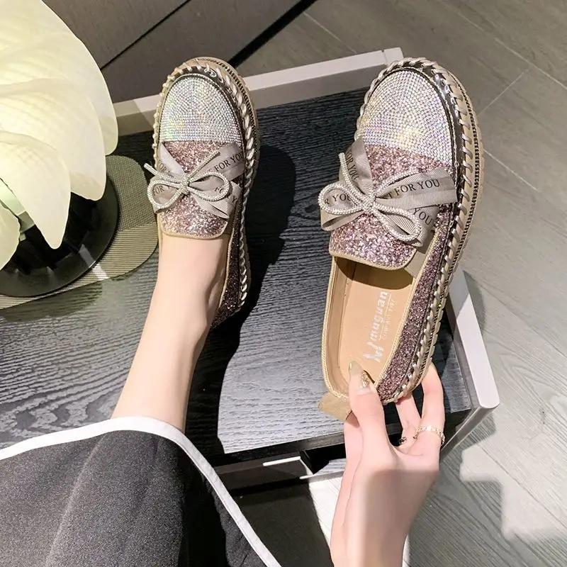 High on Platform Woman Footwear Korean Shoes for Women Round Toe Stylish H Designer Luxury Deals Trends 2025 Casual Cheap New In