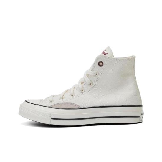

Converse Chuck 70 Mixed Materials High Egret Cherry Daze - A06548C EU 36.5 слонова кістка
