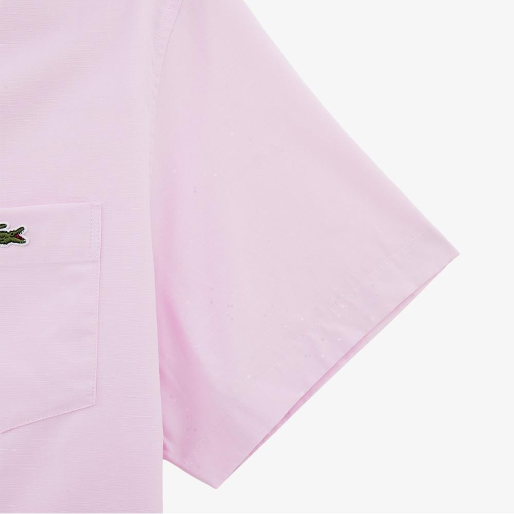 Lacoste Women's JP Cotton Linen Short-Sleeved Shirt CF9479-56GZ4H