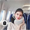 Portable Memory Foam U Shaped Pillow Soft Ergonomic Neck Support for Travel Airplane Office Nap Comfortable Sleep Aid
