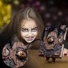 Curse The Devil's Eye Horror Book Atmosphere Decoration Home Handicrafts And Ornaments In Stock