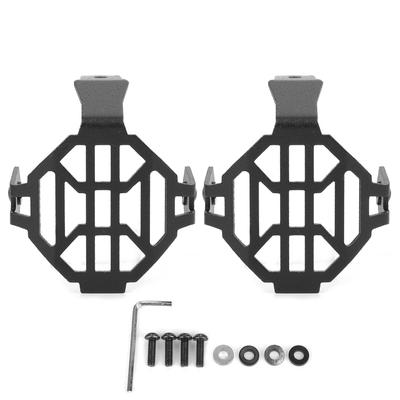 2 pièces Protection de phare antibrouillard Moto Cache protecteur de phare antibrouillard Remontage Convient pour R1200GS ADV F800