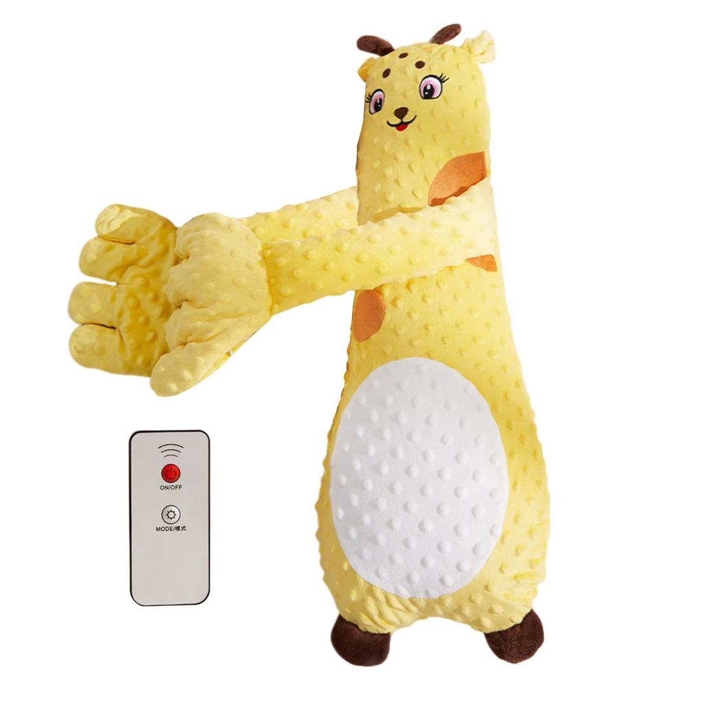 Baby Patter Pillow with Remote Control And Heating Function Goose Shape Baby Sleep Aid Soothe Emotions Anxiety Arm-Wrapped Support