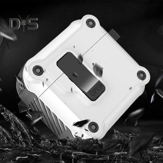 Husă de protecție pentru căști, rezistentă la șocuri, rezistentă la impact, cu protecție la 360 de grade Husă de protecție pentru AirPods 4