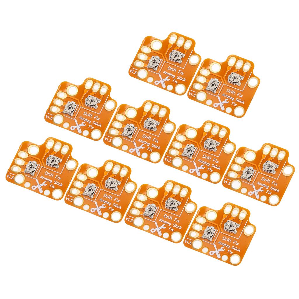 10Pcs Universal Gamepad Joystick Drift Repair Board 3D Thumb Stick Drift Fix Mod for PS4 for PS5 for XBOX Gold